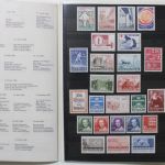Dänemark, postfrische Zusammenstellungen 1981-1988 + 1995