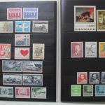 Dänemark, postfrische Zusammenstellungen 1981-1988 + 1995