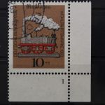 Deutschland (BRD), MiNr. 604, Ecke rechts unten, FN 1, gestempelt