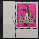 Deutschland (BRD), MiNr. 606, Ecke links unten, gestempelt