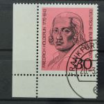 Deutschland (BRD), MiNr. 618, Ecke links unten, gestempelt