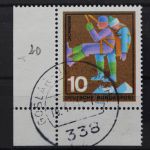 Deutschland (BRD), MiNr. 630, Ecke links unten, gestempelt