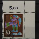 Deutschland (BRD), MiNr. 630, Ecke rechts oben, gestempelt