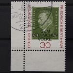 Deutschland (BRD), MiNr. 659, Ecke links unten, gestempelt