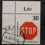 Deutschland (BRD), MiNr. 667, Ecke links oben, gestempelt