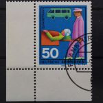 Deutschland (BRD), MiNr. 633, Ecke links unten, gestempelt