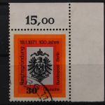 Deutschland (BRD), MiNr. 658, Ecke rechts oben, gestempelt