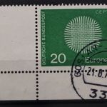 Deutschland (BRD), MiNr. 620, Ecke links unten, gestempelt