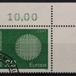 Deutschland (BRD), MiNr. 620, Ecke rechts oben, gestempelt