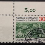 Deutschland (BRD), MiNr. 619, Ecke links oben, gestempelt