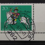 Deutschland (BRD), MiNr. 623, Ecke rechts unten, gestempelt