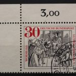 Deutschland (BRD), MiNr. 669, Ecke links oben, gestempelt
