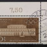 Deutschland (BRD), MiNr. 624, Ecke rechts oben, gestempelt