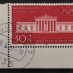 Deutschland (BRD), MiNr. 626, Ecke links unten, gestempelt