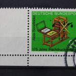 Deutschland (BRD), MiNr. 715, Ecke links unten, gestempelt
