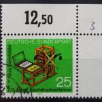 Deutschland (BRD), MiNr. 715, Ecke rechts oben, gestempelt