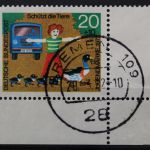 Deutschland (BRD), MiNr. 711, Ecke rechts unten, gestempelt