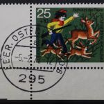 Deutschland (BRD), MiNr. 712, Ecke links unten, gestempelt