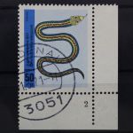 Deutschland (BRD), MiNr. 663, Ecke rechts unten, FN 2, gestempelt