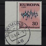 Deutschland (BRD), MiNr. 717, Ecke links unten, gestempelt