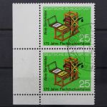 Deutschland (BRD), MiNr. 715, Paar, Ecke links unten, gestempelt