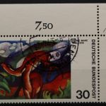 Deutschland (BRD), MiNr. 798, Ecke rechts oben, gestempelt