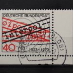 Deutschland (BRD), MiNr. 759, Ecke rechts unten, gestempelt