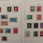 DDR 1956-1959, postfrische Sammlung auf KABE Vordruckblättern
