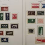 DDR 1956-1959, postfrische Sammlung auf KABE Vordruckblättern