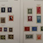 DDR 1956-1959, postfrische Sammlung auf KABE Vordruckblättern