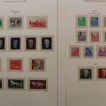 DDR 1956-1959, postfrische Sammlung auf KABE Vordruckblättern