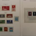 DDR 1956-1959, postfrische Sammlung auf KABE Vordruckblättern
