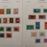 DDR 1956-1959, postfrische Sammlung auf KABE Vordruckblättern