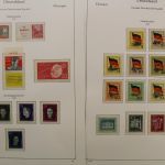 DDR 1956-1959, postfrische Sammlung auf KABE Vordruckblättern