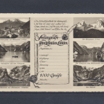 Berchtesgaden, Watzmann, Königssee u. Obersee, Ortsansicht