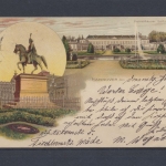 Hannover, Ernst August Denkmal, Herrenhäuser Schloss