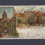 Hildesheim, Dom, Templerhaus u. Haus Wedekind