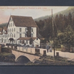 Baiersbronn, Obertal, Gasthof u. Pension zum goldenen Adler