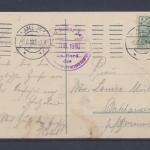 Dampfer Prinzessin Heinrich, Karte mit Seepoststempel!!!
