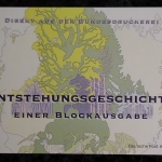 Deutschland (BRD), MiNr. Block 38, 6-Farbdruck Entstehungsgeschichte