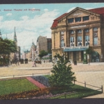 Magdeburg, Zentral Theater mit Breiteweg
