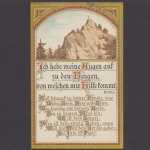 Kreuz auf dem Berggipfel, Psalm 121,1.