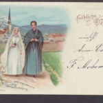 2 Frauen nach dem Osterkirchgang