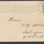 Postkarte mit Tannenduft, Waldesgrüsse