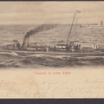 Torpedeo in voller Fahrt
