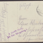 Schreibstube II. Komp. Arm. Batl. 74