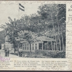 Elmshorn, Hotel Vossloch, Bes. J. Welzow, Karte mit Gedicht