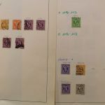 Gemeinschaftsausgaben und Amerikanische-britische Zone, gestempelte Sammlung