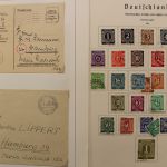 Gemeinschaftsausgaben und Amerikanische-britische Zone, gestempelte Sammlung