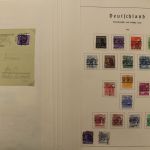 Gemeinschaftsausgaben und Amerikanische-britische Zone, gestempelte Sammlung